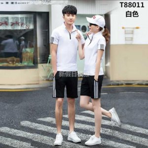 學(xué)生校服夏款 白主色系列 校服廠家定制